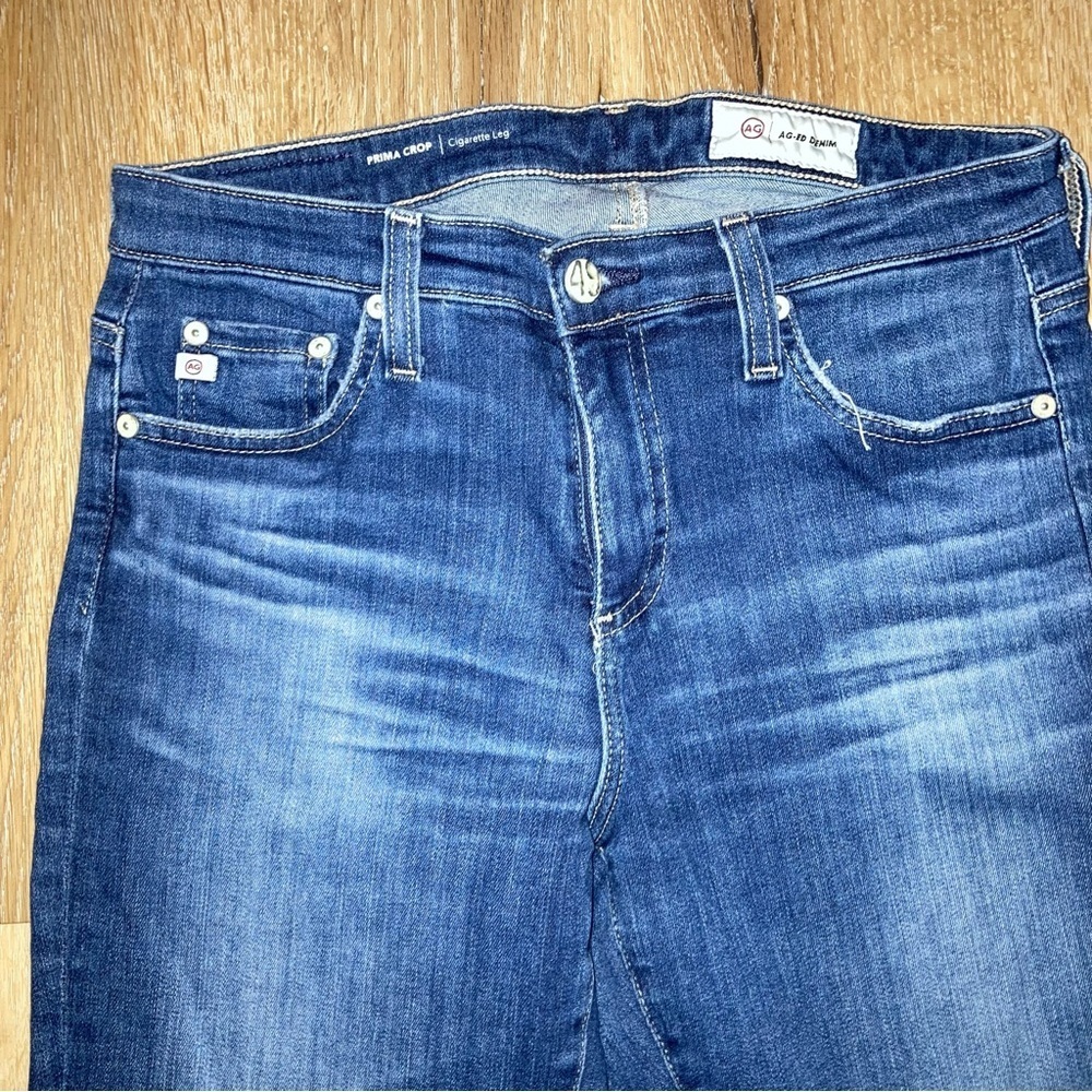 AG Adriano Goldschmied Women's  Prima Cigarette Jeans | Size 27R - Picture 4 of 12